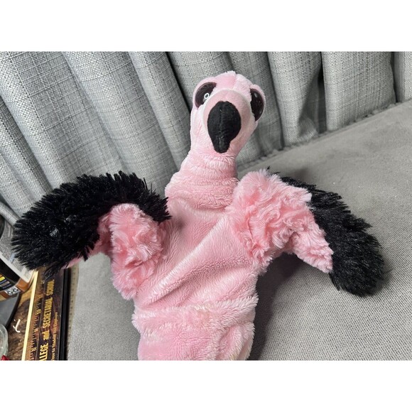 Caltoy Hand Puppets Flamingo Chameleon Turtle 11 inch Stuffed Animal Toy Plush - Picture 15 of 16